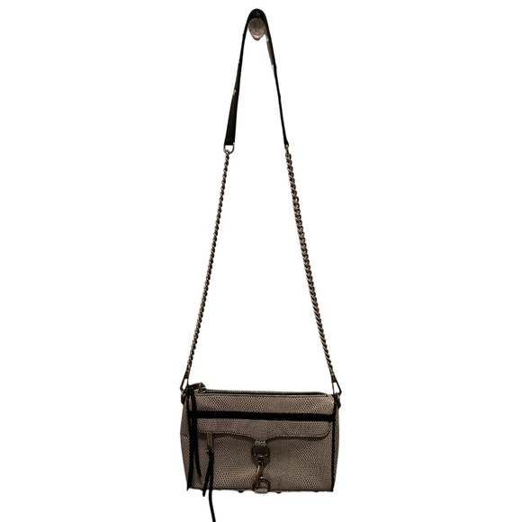 Rebecca Minkoff Bags Rebecca Minkoff Mini Mac Bag Black White Rare